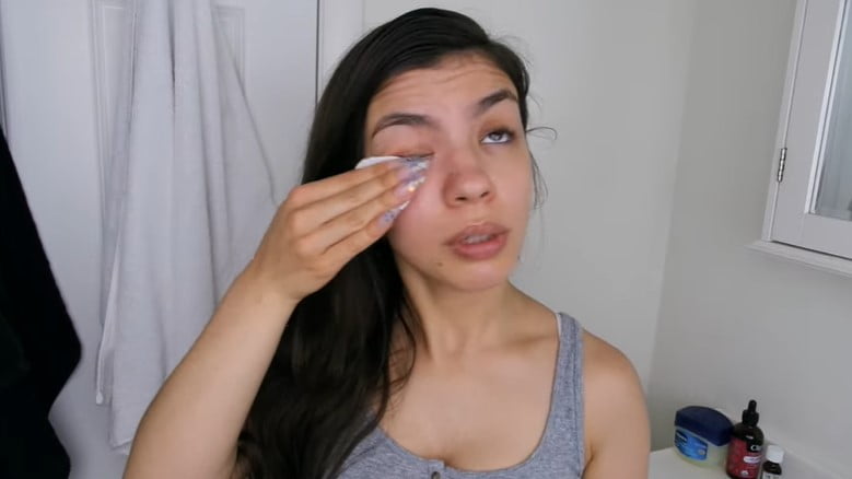 Does Crying Make Your Eyelashes Longer: Step 1, make sure to take off your eye makeup with a gentle makeup remover
