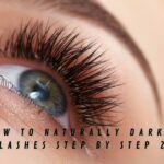 How to naturally darken eyelashes